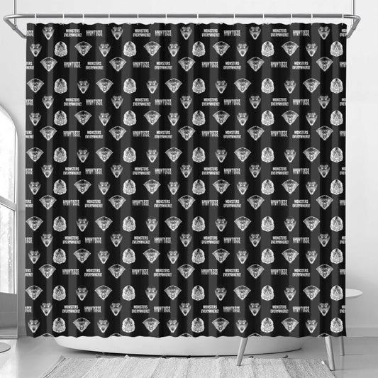 Monsters Everywhere! Shower Curtain