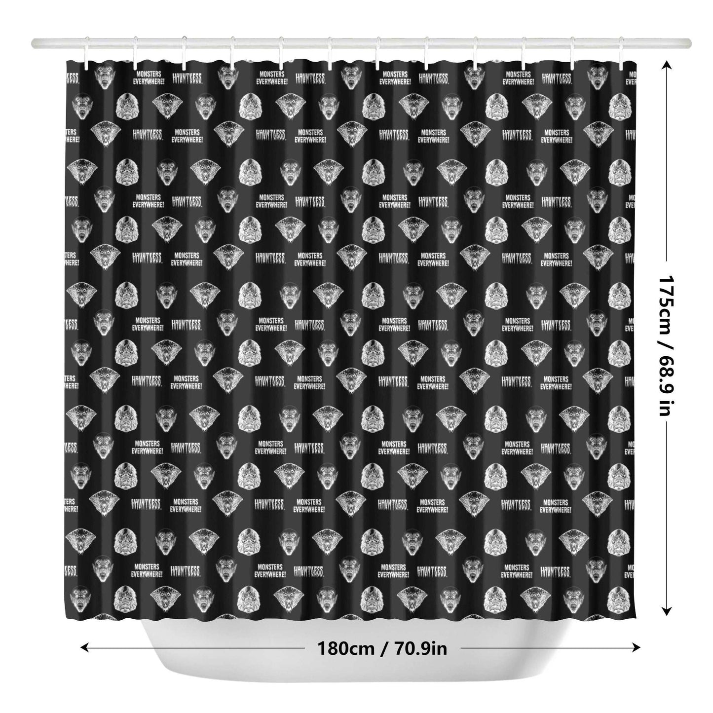 Monsters Everywhere! Shower Curtain
