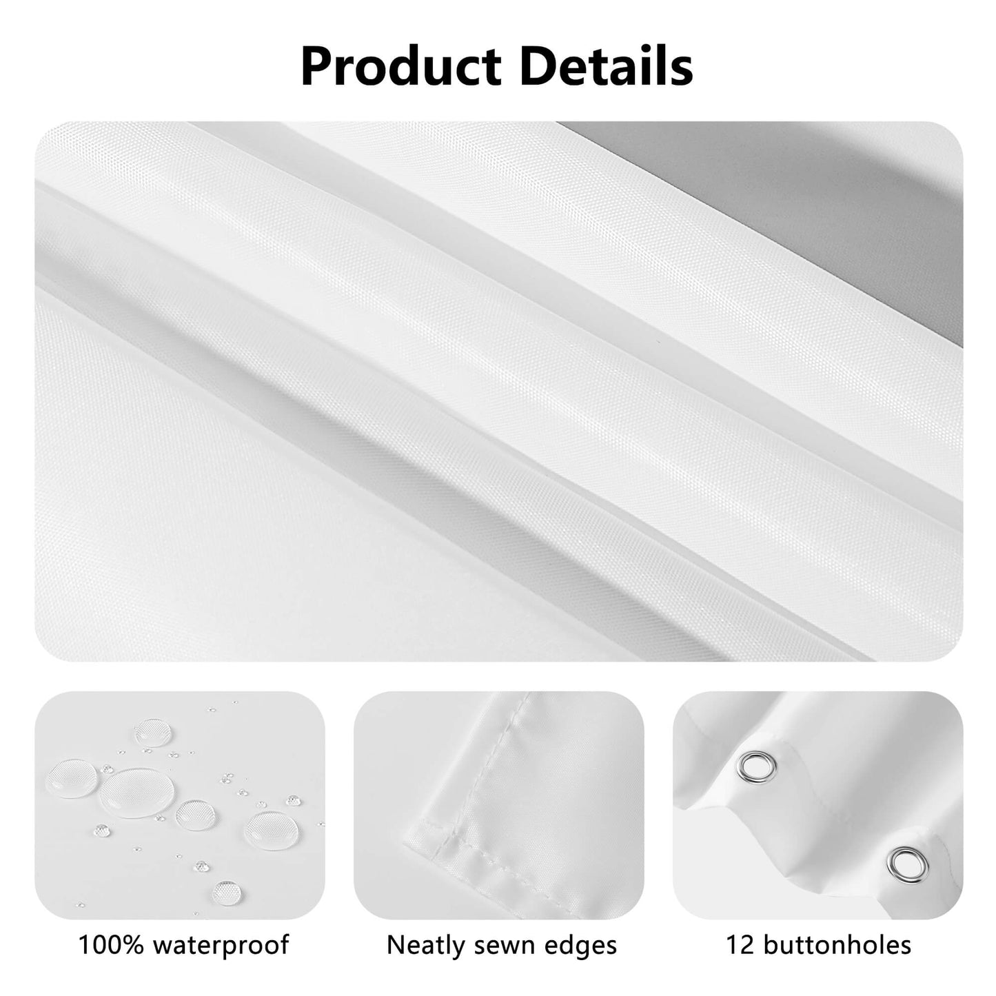 Monsters Everywhere! Shower Curtain