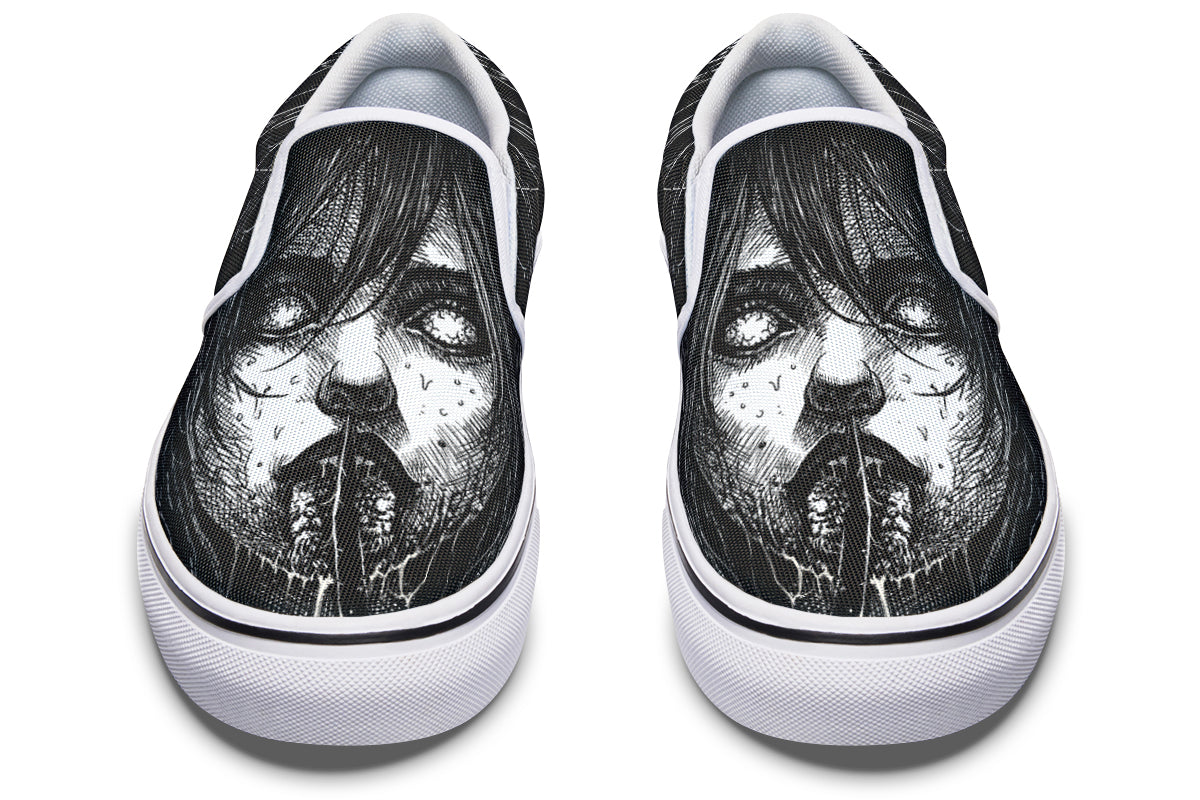 Split Tongue Girl | Slip On