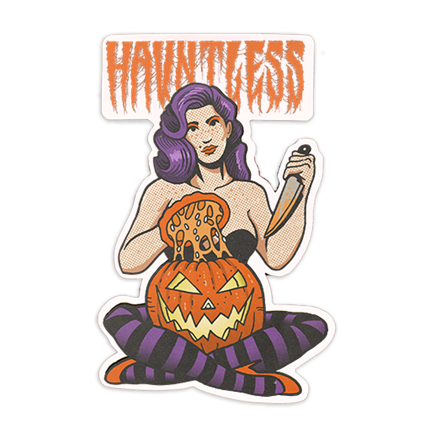 PUMPKINGUTS Die Cut Sticker